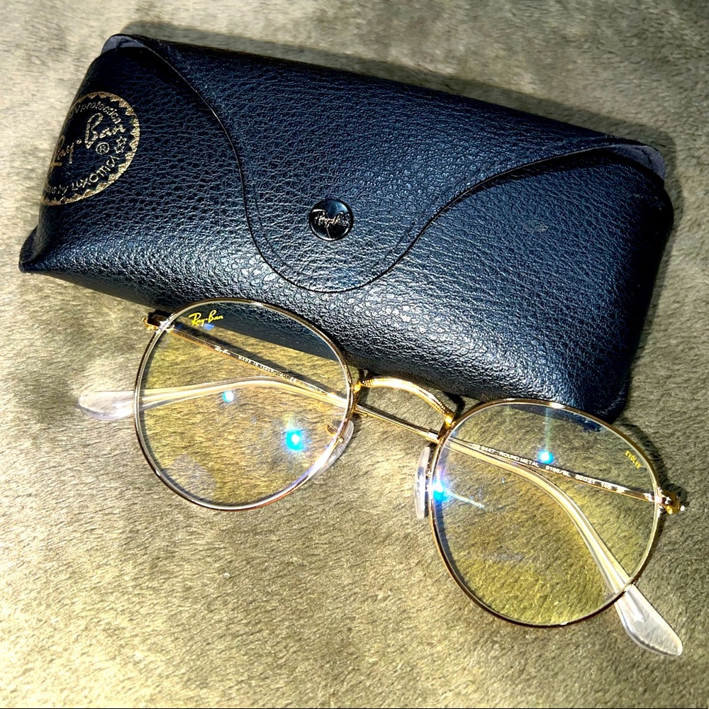 Ray Ban round metal evolve sunglasses